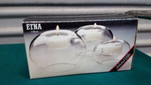 310 ] waxine houders glas, Ophalen of Verzenden, 'T Olde Gre-j, Info@toldegrej.nl, Endepoelstraat 20f Didam