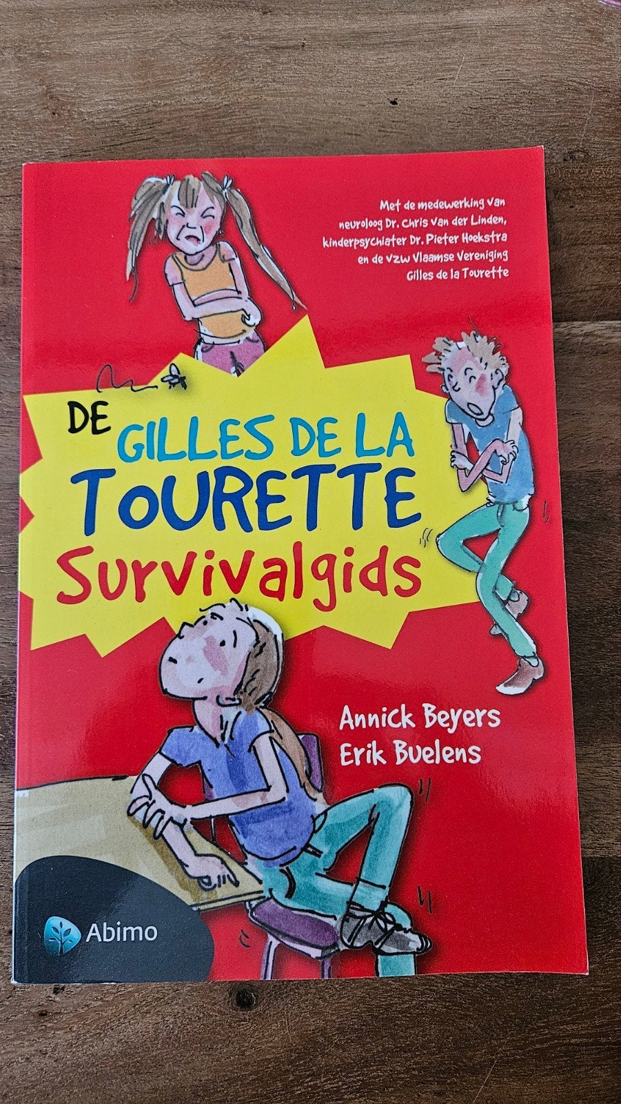 De Gilles de la Tourette Survivalgids, Ophalen of Verzenden, Gelezen, Annick Beyers, Erik Buelens, Non-fictie