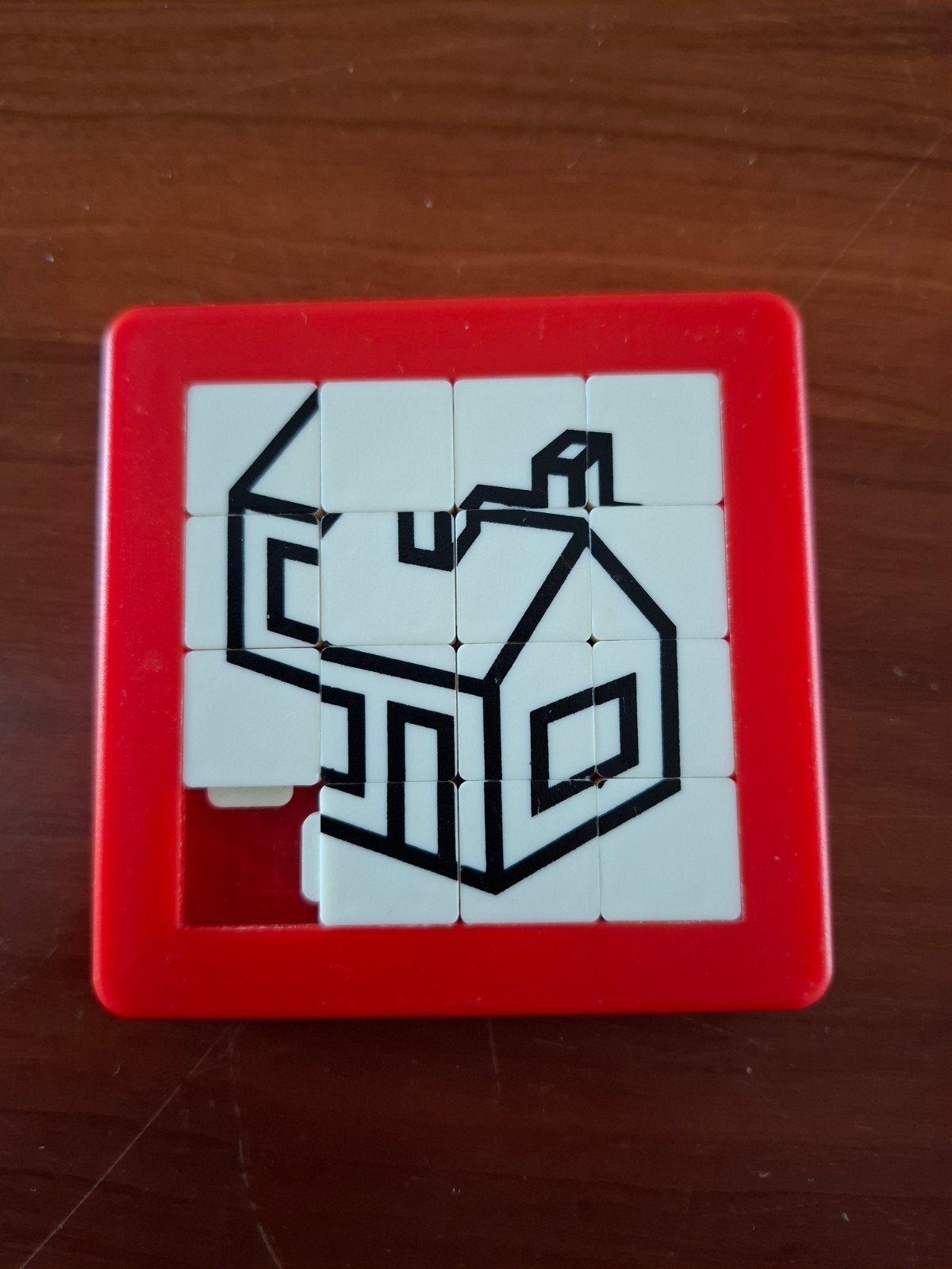 Amro Bank Schuifpuzzel Huisje, Ophalen of Verzenden, Gebruikt, Rubik's of 3D-puzzel