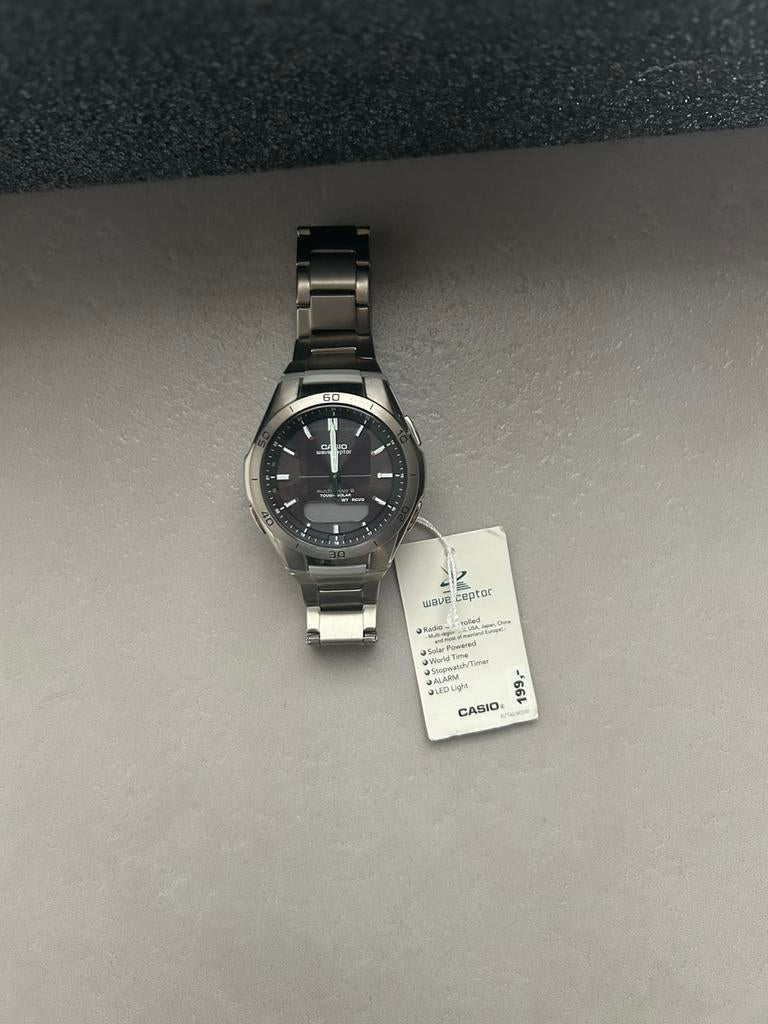 Casio wave ceptor, Ophalen, Zo goed als nieuw, Zwart, IOS