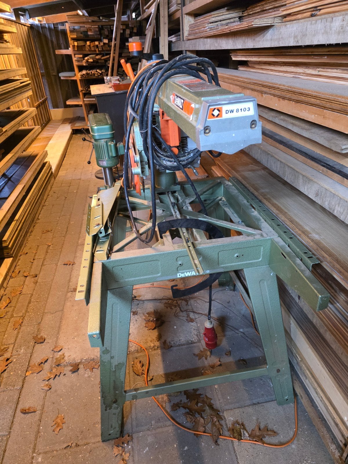DeWalt DW 8103 Afkortzaag - Krachtige en Betrouwbare Zaag, Ophalen, Gebruikt, DeWalt, 70 mm of meer