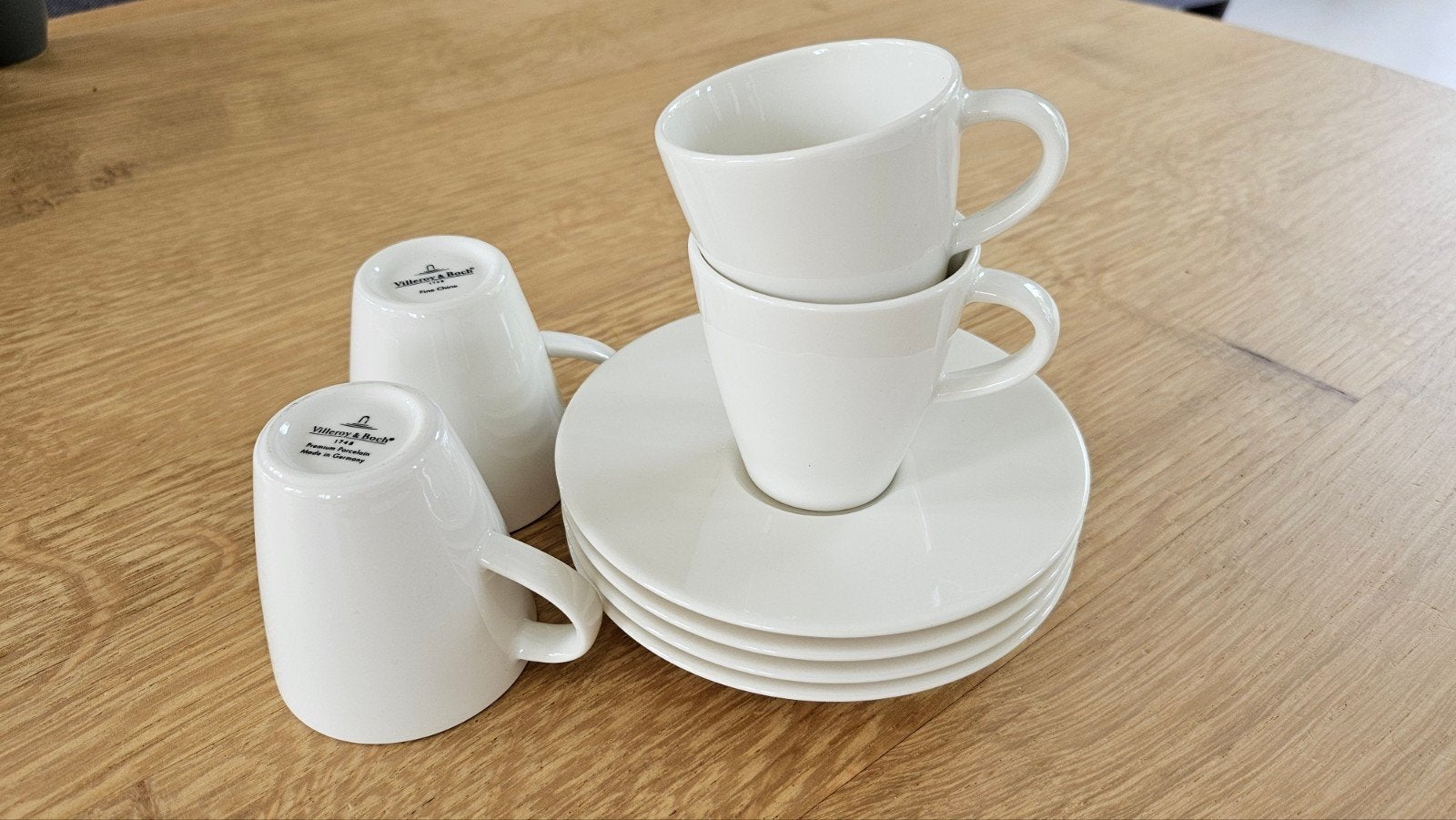 Villeroy & Boch Espresso Kopjes en Schotels, Ophalen of Verzenden, Zo goed als nieuw, Overige stijlen, Kop(pen) en/of Schotel(s)