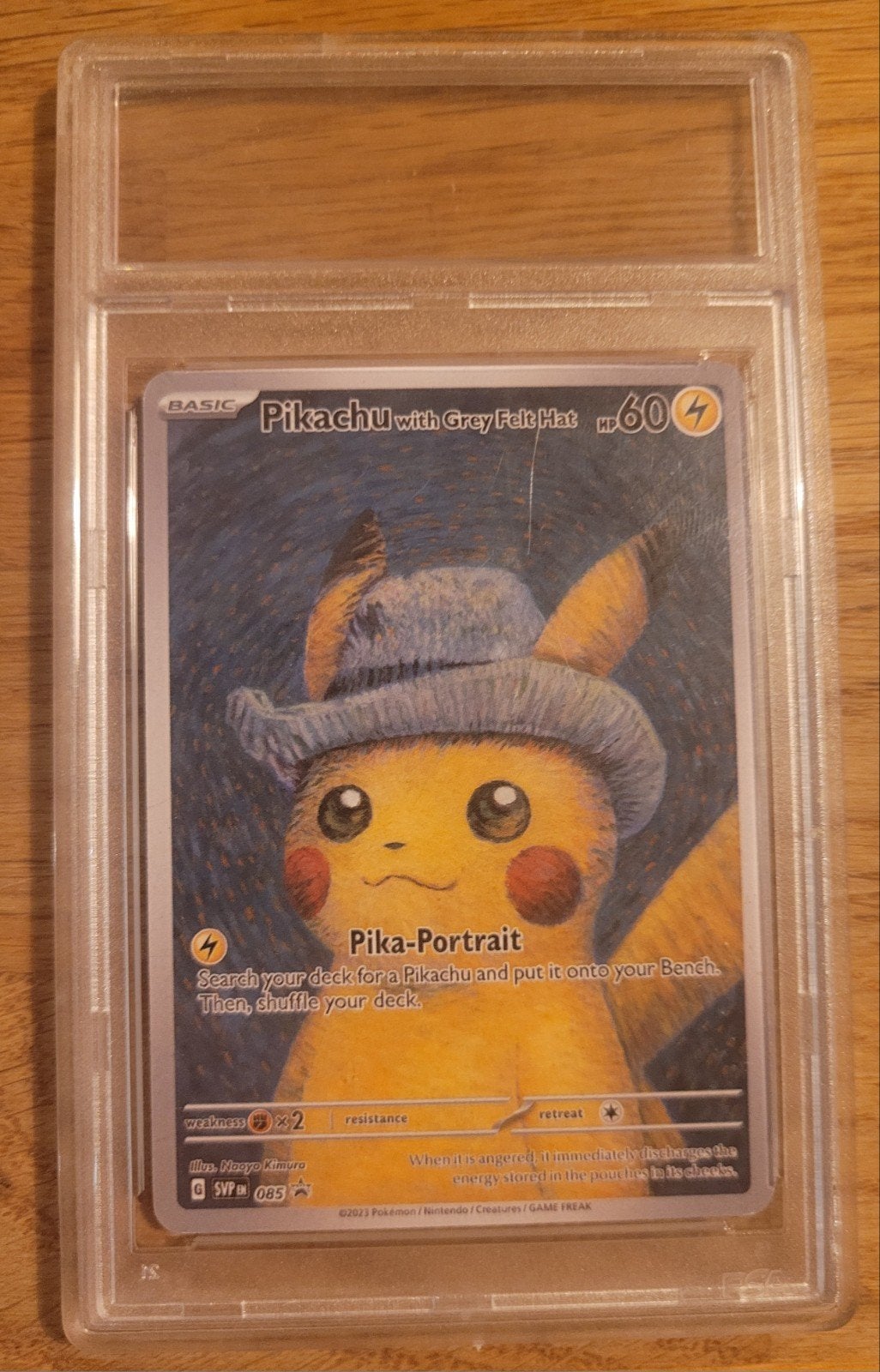 Pikachu with Grey Felt Hat (van Gogh), Ophalen of Verzenden, Nieuw, Losse kaart