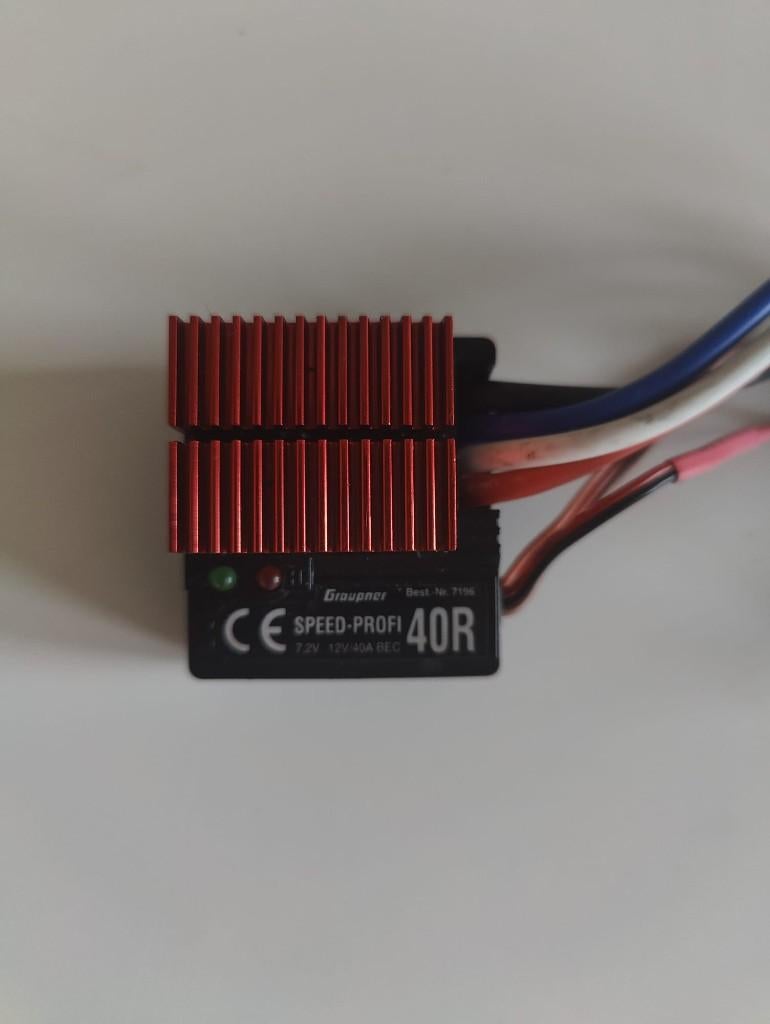 graupner speed profi 40R  esc voor anatec voerboot, Ophalen of Verzenden, Gebruikt, Overige typen