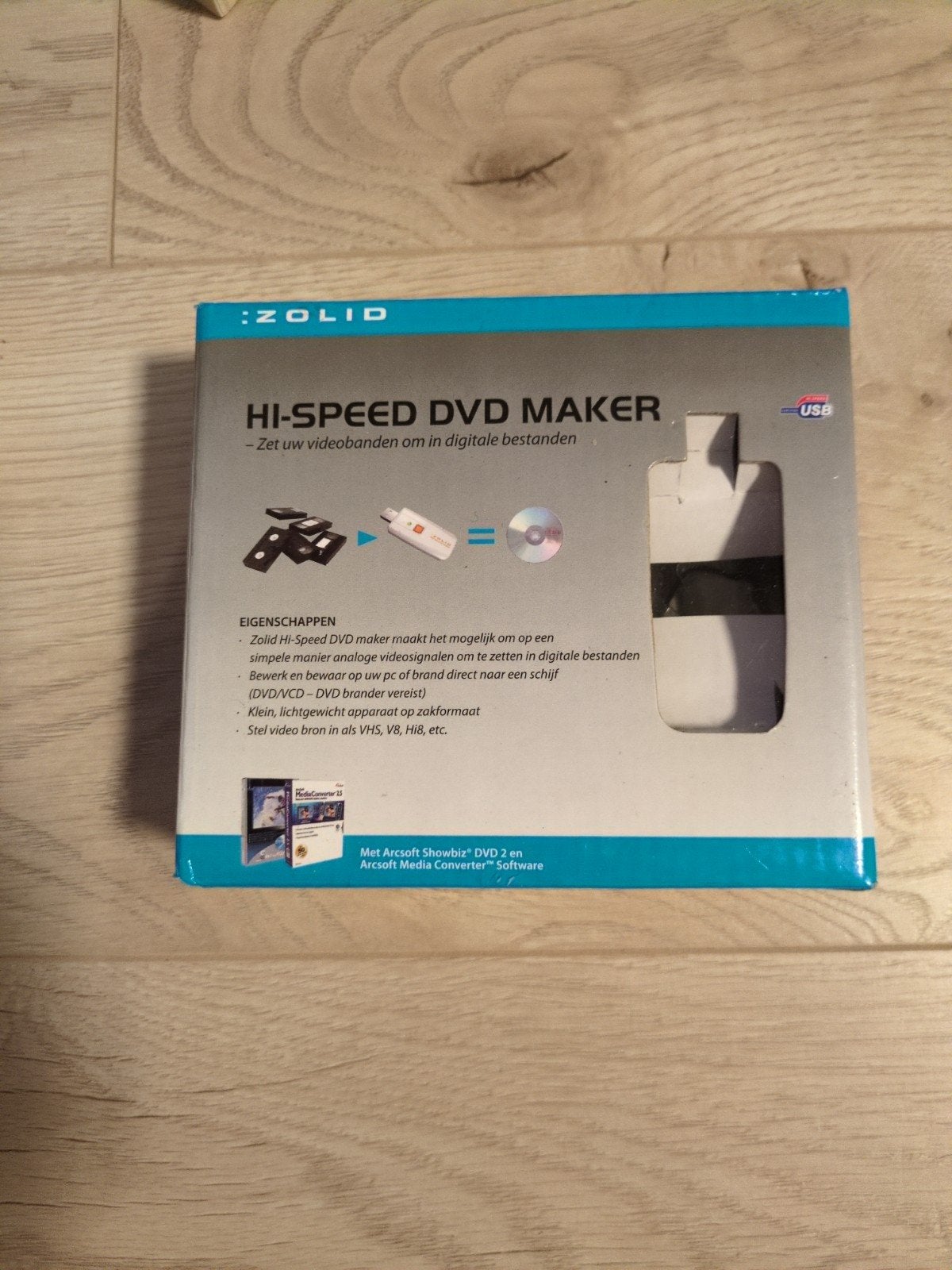 Zolid Hi-Speed DVD Maker - Video omzetten naar digitaal, Ophalen of Verzenden