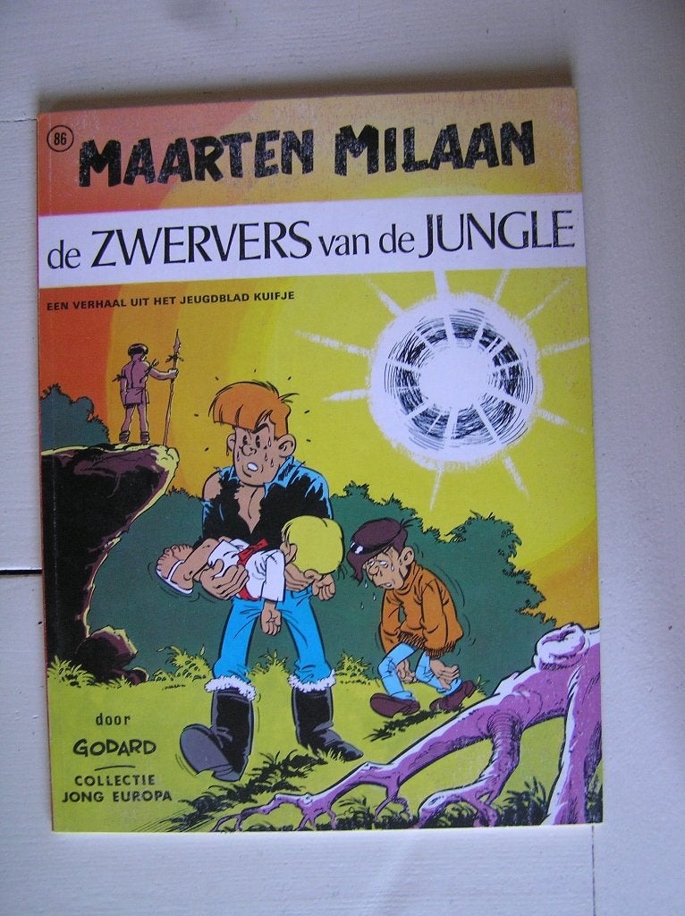 Maarten Milaan. De zwervers van de jungle., Eén stripboek, Ophalen of Verzenden, Gelezen