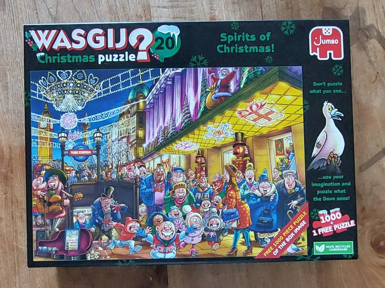 Wasgij puzzel 1000 stukjes, Ophalen of Verzenden, 500 t/m 1500 stukjes, Zo goed als nieuw