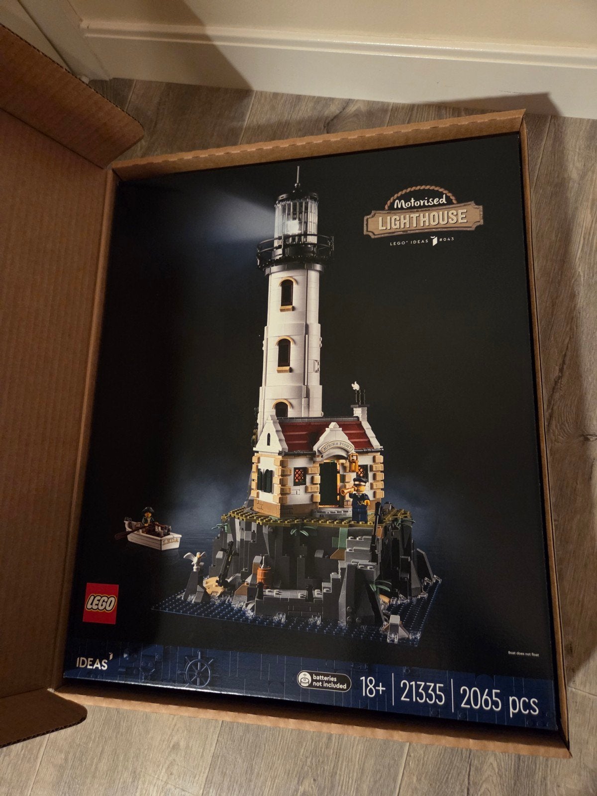 🆕️LEGO Ideas 21335 Gemotoriseerde Vuurtoren - Nieuw/Sealed, Lego, Nieuw, Ophalen of Verzenden, Ideas