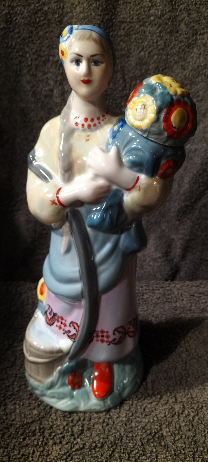 Keramieken fles, Ophalen of Verzenden, Mens