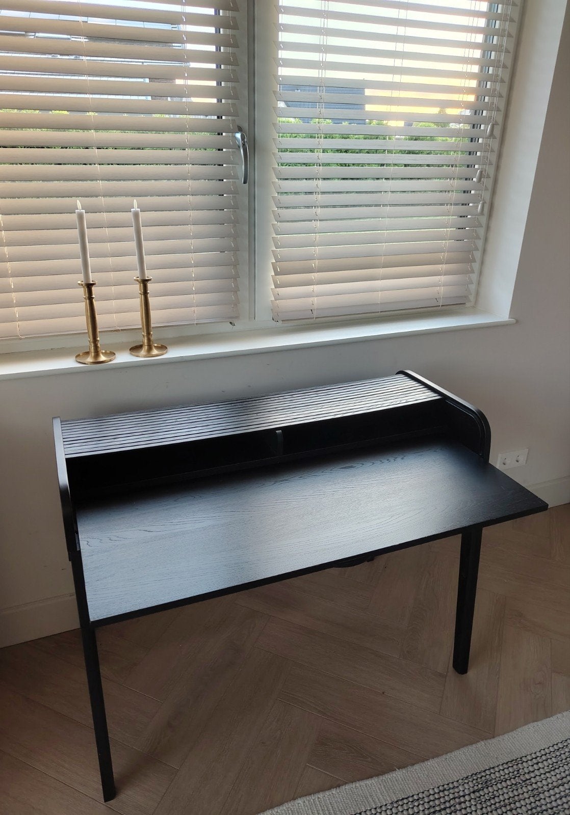 Zuiver barbier bureau zwart, Ophalen