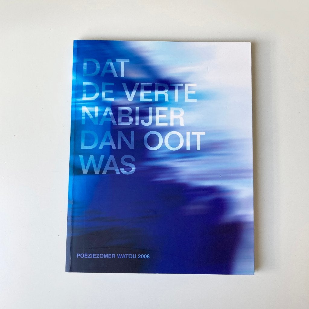 Poëziezomer Watou 2008 catalogus, Meerdere auteurs, Gwy Mandelinck, Ophalen of Verzenden, Zo goed als nieuw