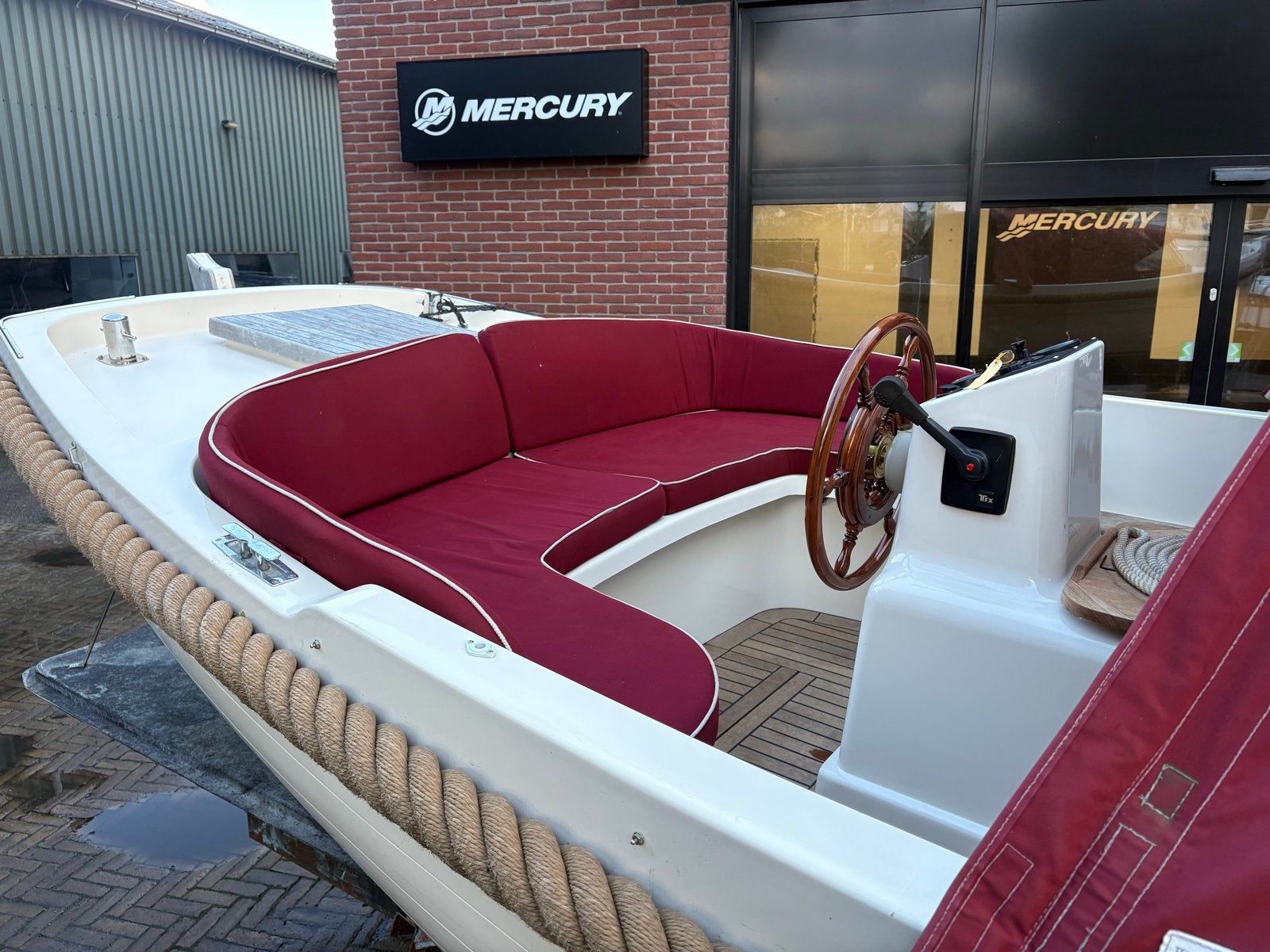 Makma Sloep met Diesel Motor - Vaarklaar!, Watersport en Boten, Sloepen, Ophalen, Gebruikt, Binnenboordmotor, Diesel