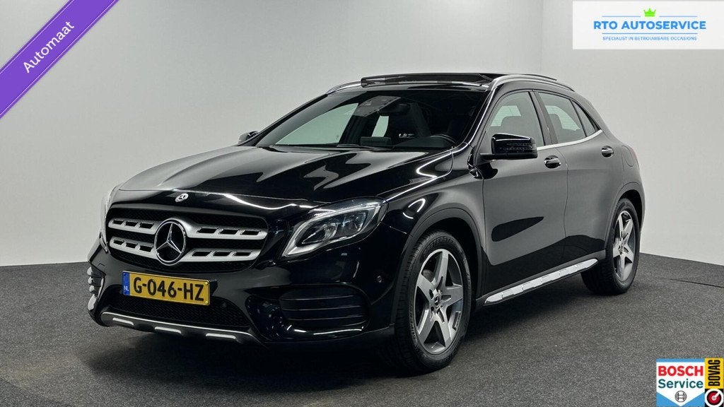 Mercedes GLA-klasse 180 Business Solution AMG Limited PANO C, Auto's, Mercedes-Benz, Gebruikt, 4 cilinders, 1335 kg, Onderhoudsboekje