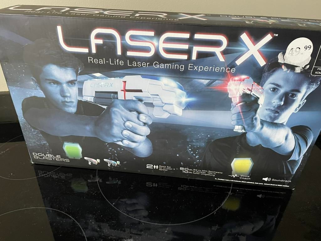 Nieuw! Laser X Double Blasters - Lasergame Set, Ophalen of Verzenden, Nieuw