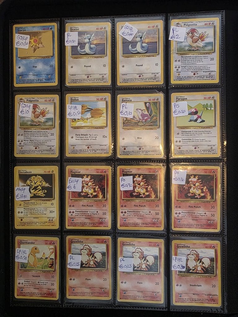 Pokémon TCG - Vintage sets: Base set t/m Unseen Forces, Ophalen of Verzenden, Gebruikt, Boek of Catalogus, Foil