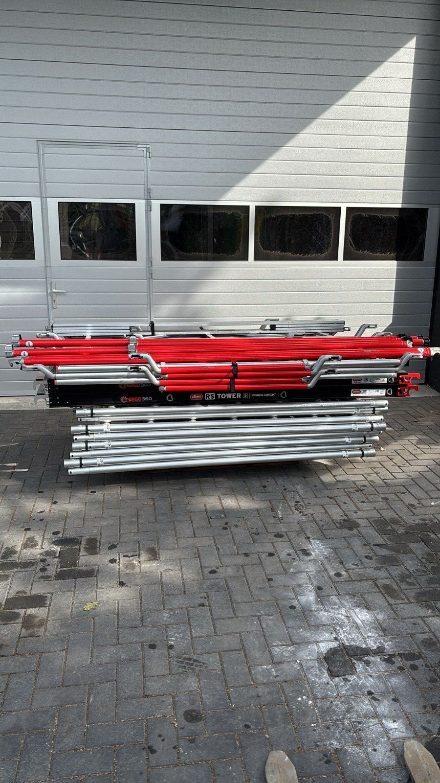 Nieuwe Altrex RS5 rolsteiger Fiberdeck platforms 9.2 mtr wh, Ophalen, Nieuw, Rolsteiger of Kamersteiger, 5 meter of hoger