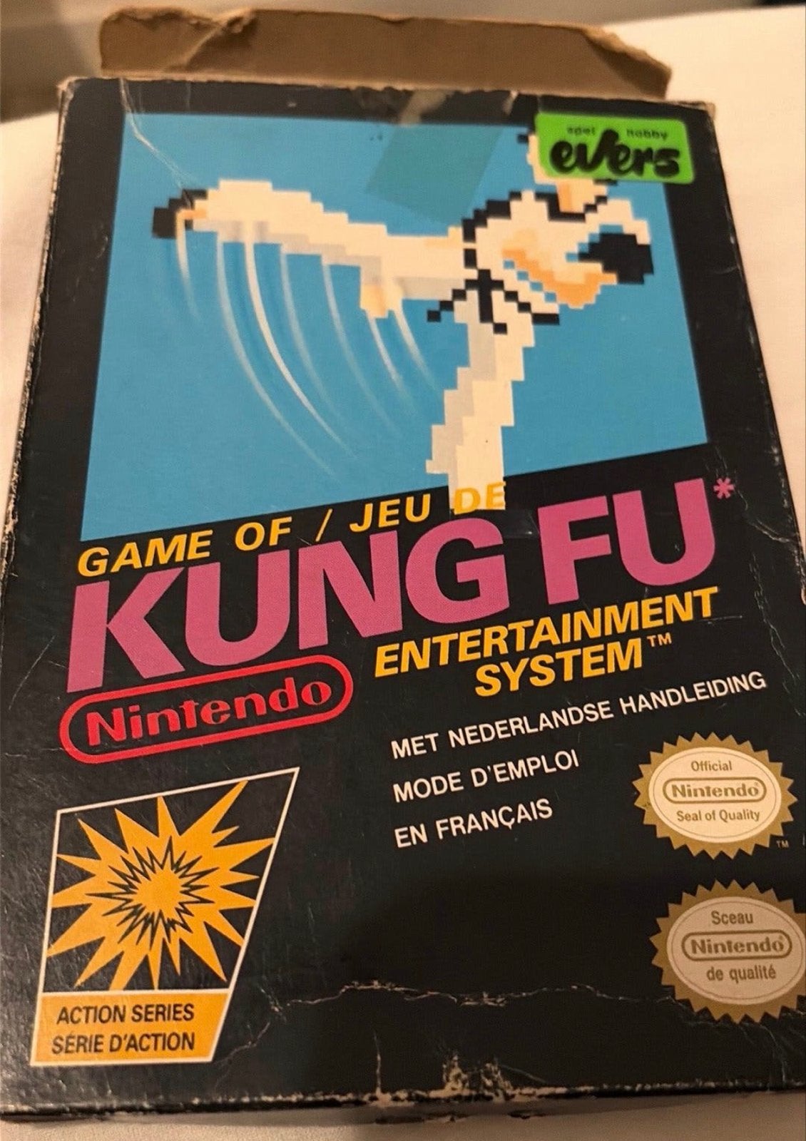 Kung Fu NES Game - Nintendo Entertainment System, Spelcomputers en Games, Games | Nintendo NES, Gebruikt, Vechten, 1 speler, Ophalen of Verzenden