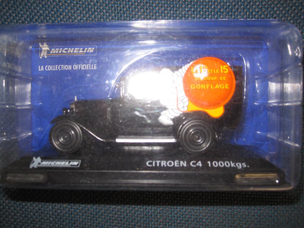 Modelauto Citroen C4 1000kgs Michelin - Nieuw in verpakking, Ophalen of Verzenden, Nieuw, Bus of Vrachtwagen, Overige merken