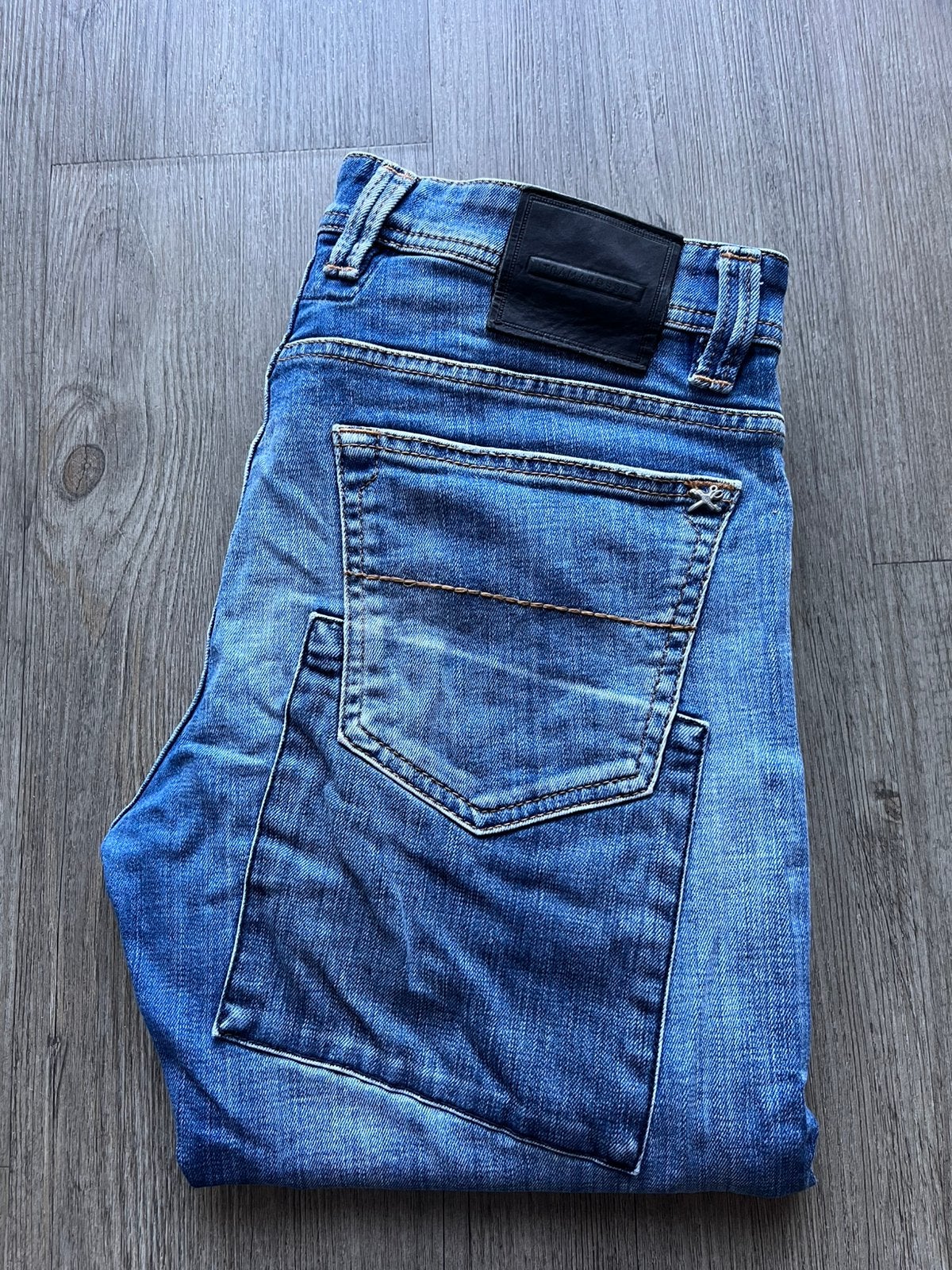 Tramarossa jeans size 32 type 19-80T D436 Sky used patch, Kleding | Heren, Tramarossa, Blauw, W32 (confectie 46) of kleiner, Ophalen of Verzenden