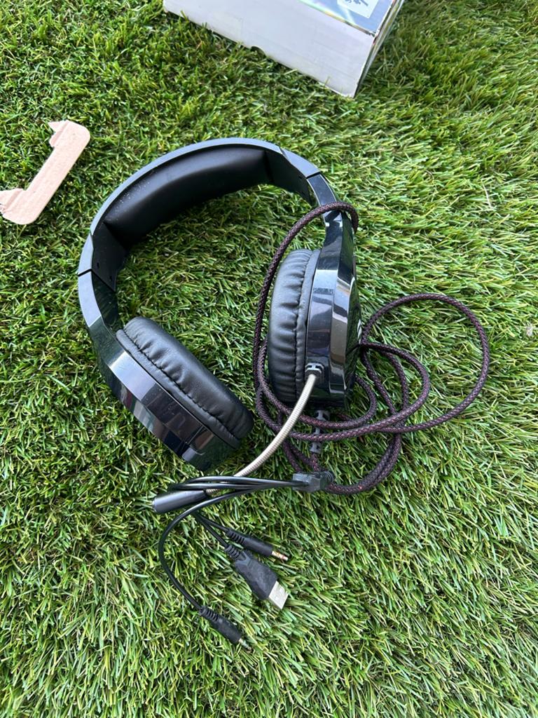 Gaming Headset met Microfoon - Zwart, Ophalen of Verzenden, Nieuw, Op oor (supra aural), Overige merken