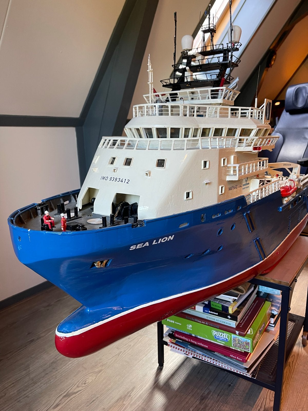 Modelsleper 'Sea Lion' 1:50, Hobby en Vrije tijd, Modelbouw | Boten en Schepen, Ophalen, Gebruikt, 1:32 tot 1:50, Overige merken