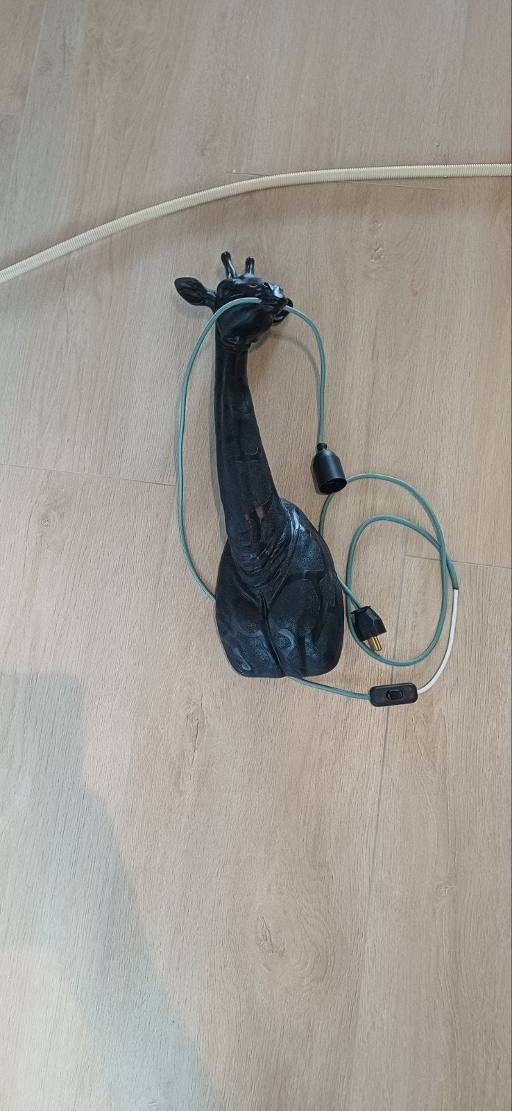 Giraffe muurlamp, Ophalen, Nieuw, Stof