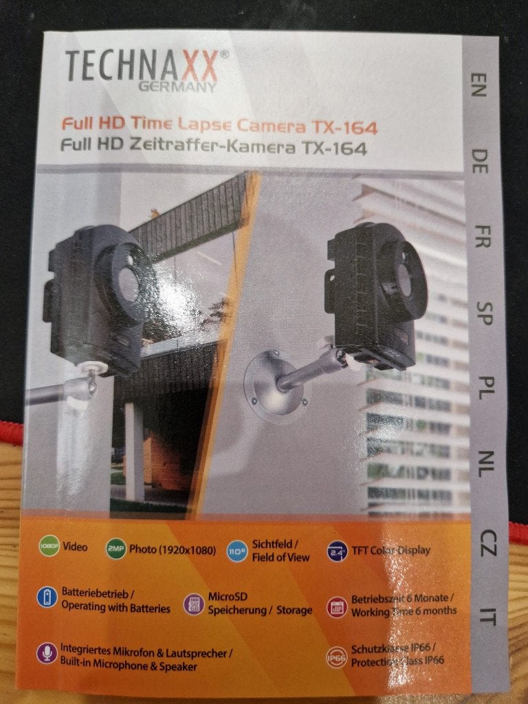 Timelapse camera (Full HD)