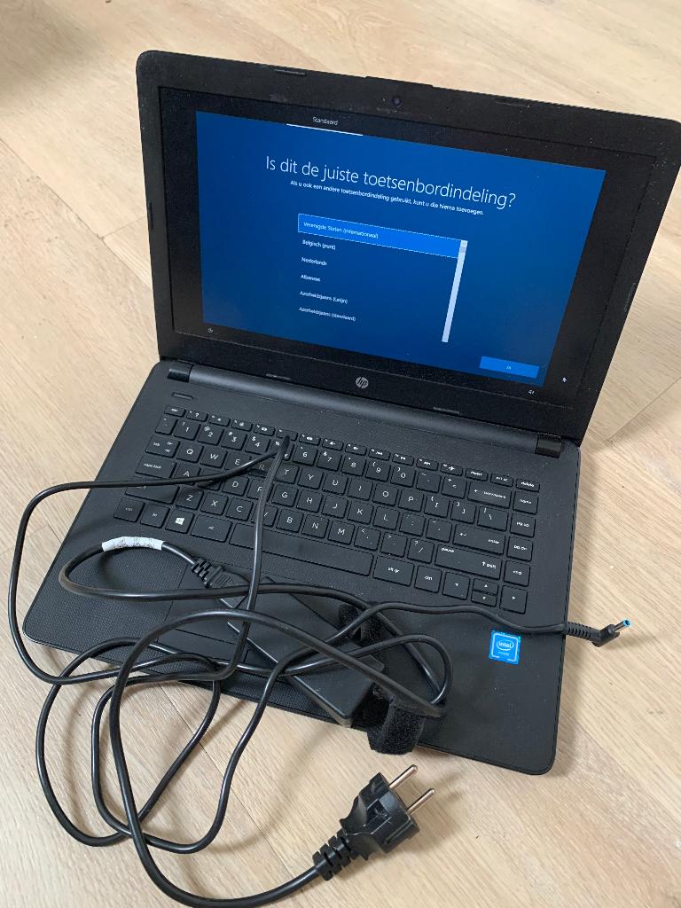 HP laptop model 14 bs060nd, Ophalen, Gebruikt, 2 tot 3 Ghz, Qwerty