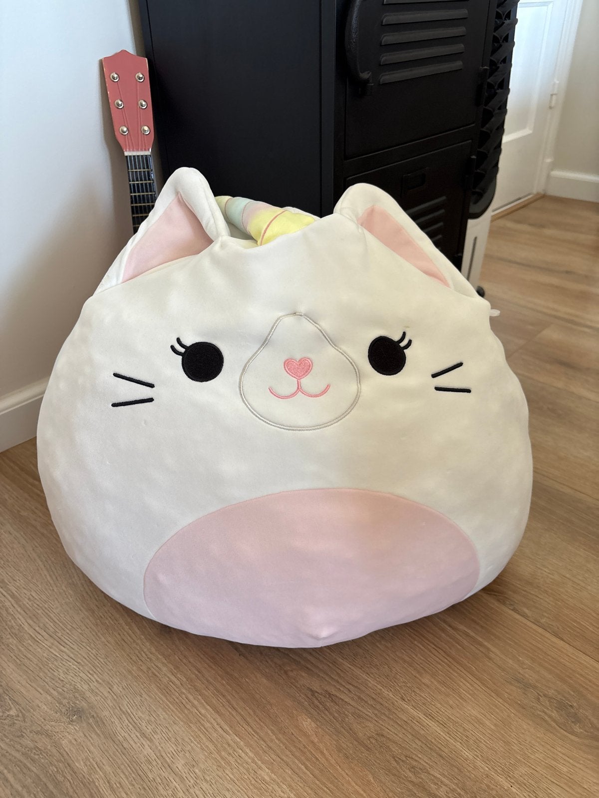 Grote Squishmallow Kat Eenhoorn Knuffel - Zacht en Knuffelba, Kinderen en Baby's, Speelgoed | Knuffels en Pluche, Ophalen, Eenhoorn