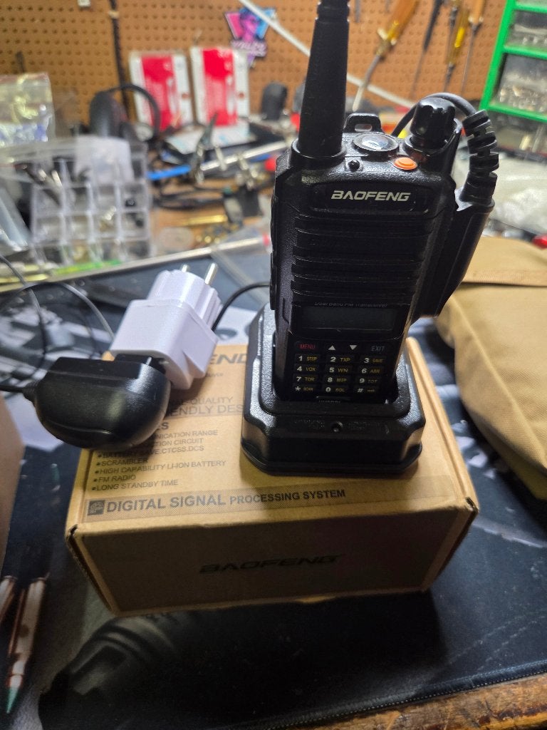 Baofeng uv9r plus, Telecommunicatie, Nieuw, Ophalen of Verzenden, Portofoon of Walkie-talkie, Met broekklem