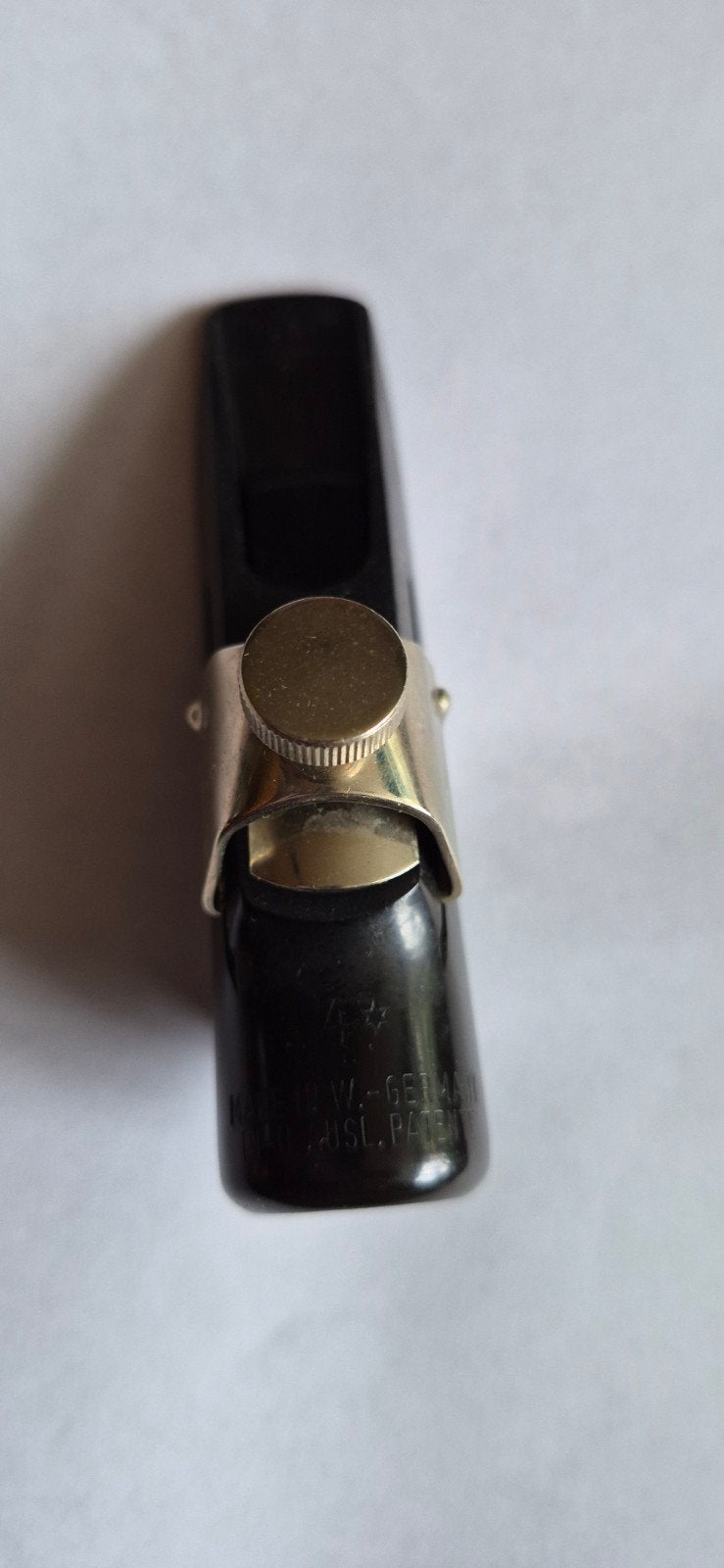 Zeldzaam Strathon Adjustatone 4 ☆ alt saxofoon mondstuk, Ophalen of Verzenden, Gebruikt