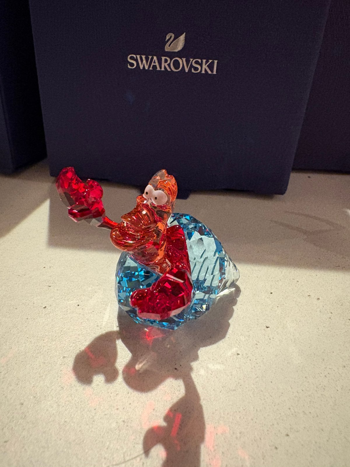 Swarovski disney Ariel sebastiaan, Verzamelen, Ophalen of Verzenden, Zo goed als nieuw, Figuurtje