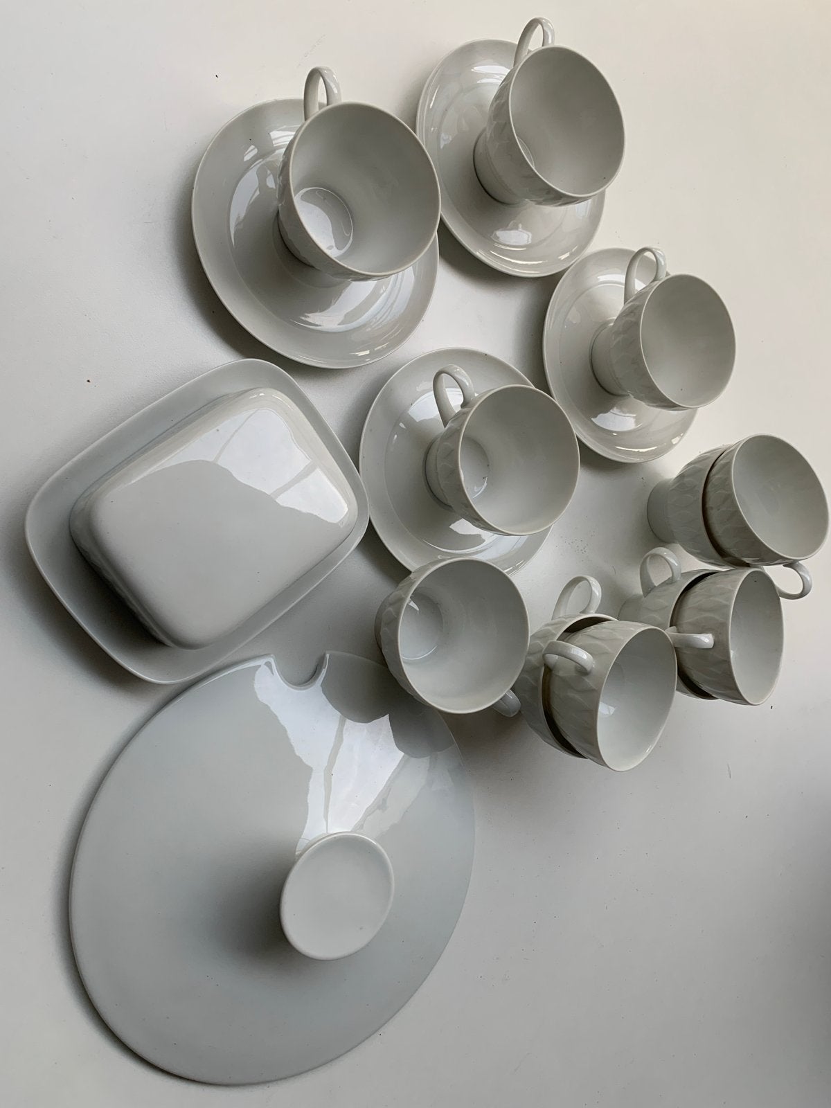 Thomas Germany Porseleinen Servies - Wit, Modern Design, Ophalen, Gebruikt, Effen, Porselein