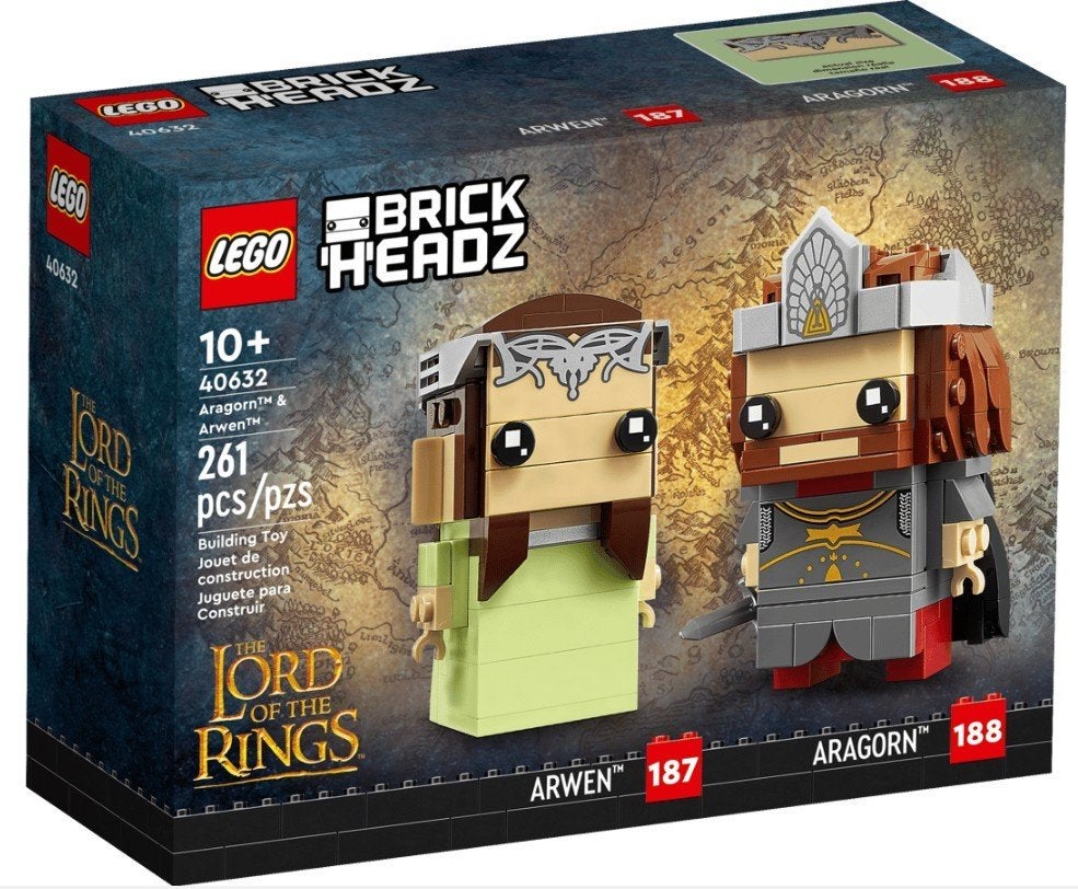 LEGO 40632 Aragorn & Arwen. Nieuw in doos!, Kinderen en Baby's, BrickHeadz, Lego, Nieuw, Ophalen of Verzenden