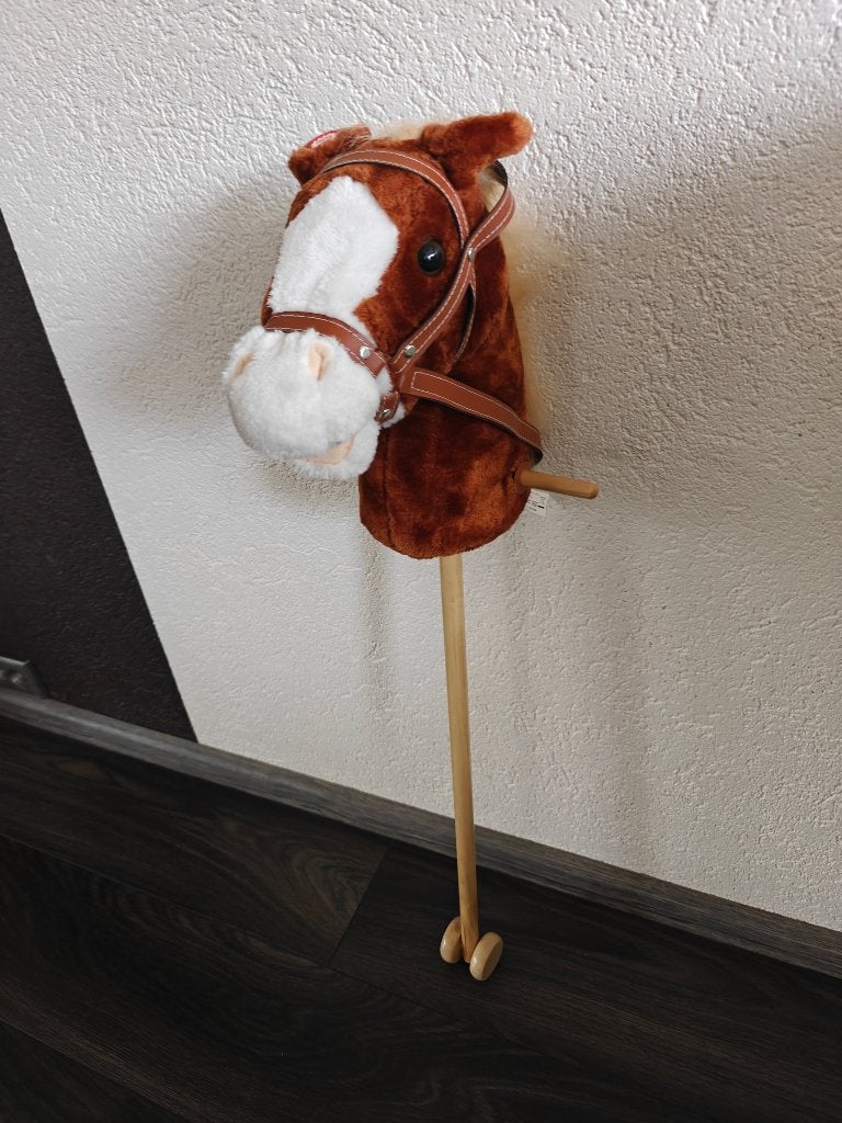 Stokpaard (hobby horse) met geluid, Ophalen of Verzenden, Nieuw