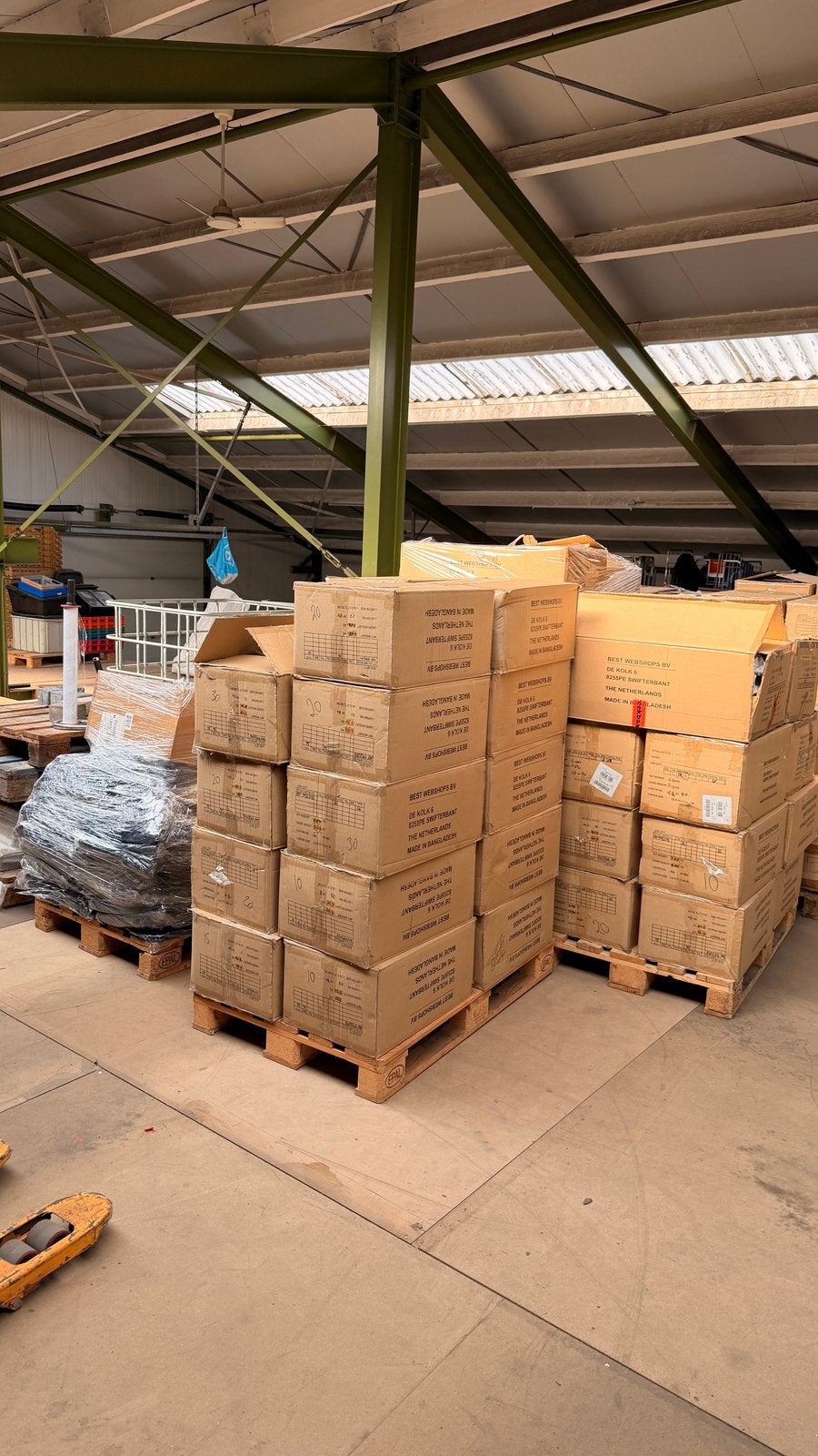 Grote partij herenkleding grote maten 2 t/m 8XL - 8 pallets, Ophalen, Nieuw, Overige kleuren, Overhemd