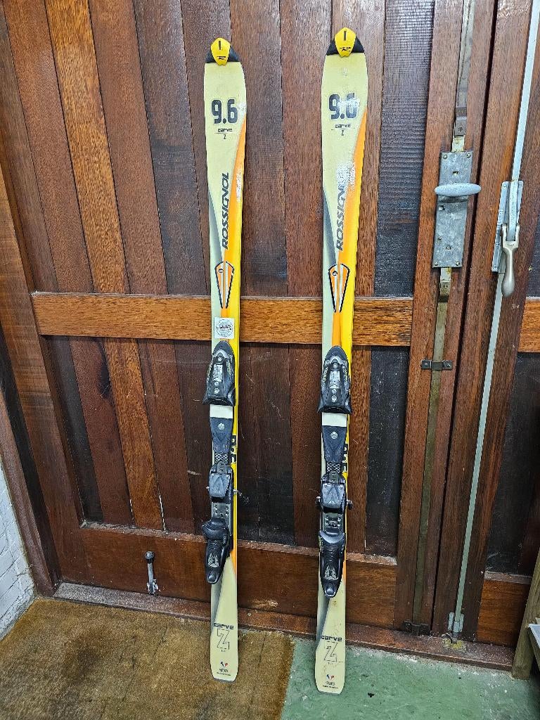 Rossignol 9.6 Carve Z Ski's - 160 cm - Met Atomic Bindingen, 160 tot 180 cm, Gebruikt, Rossignol, Ophalen of Verzenden