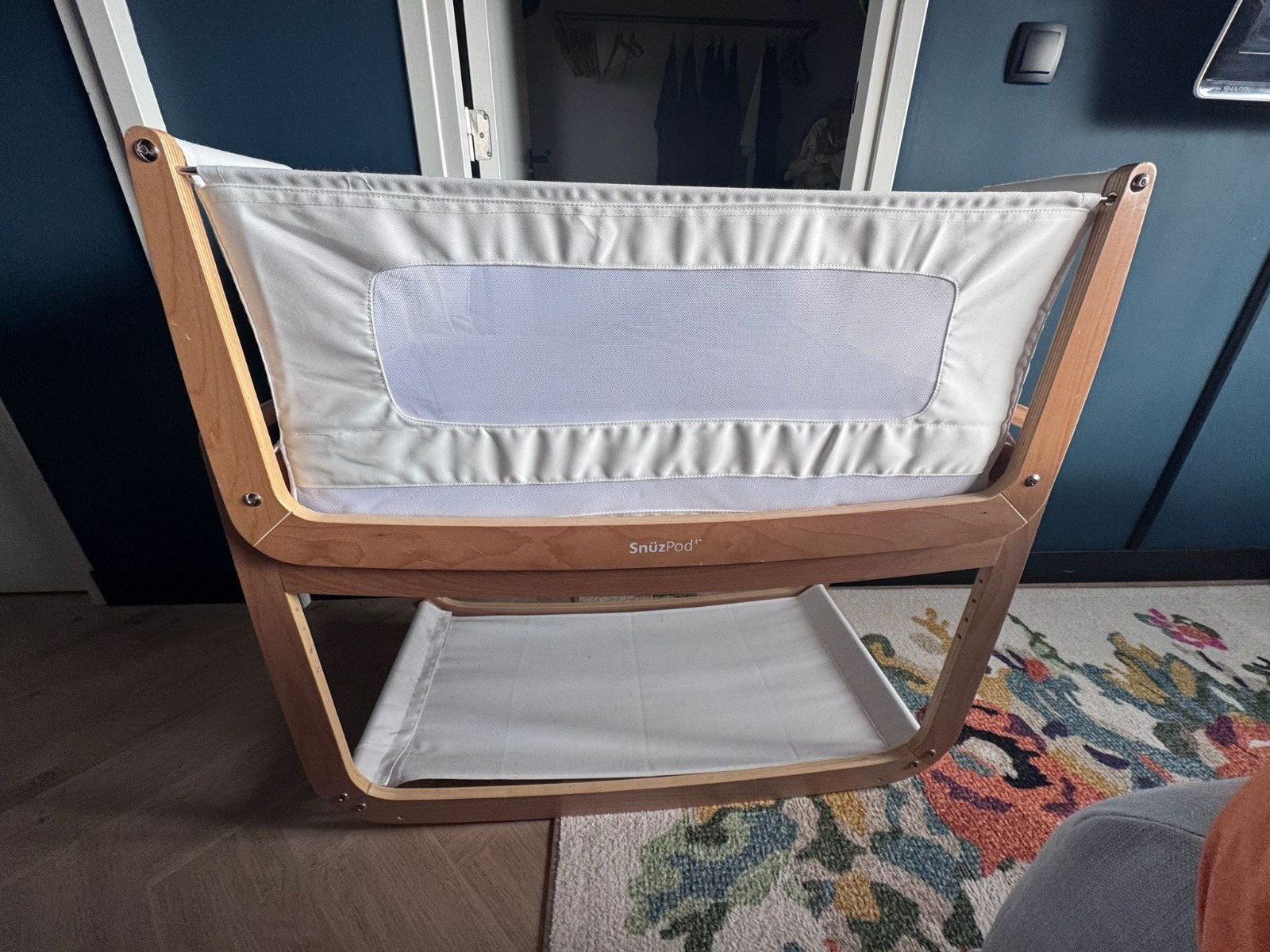 SnüzPod 4 Co-sleeper, Kinderen en Baby's, Babywiegjes en Ledikanten, Ophalen, Zo goed als nieuw, Wieg