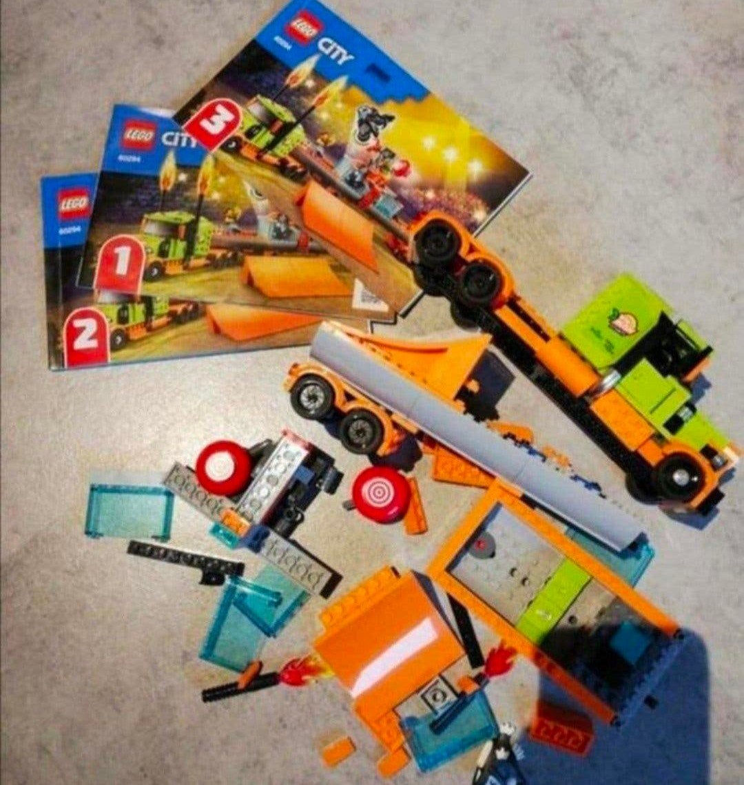 Lego City 60254 Transport - met instructies, Ophalen of Verzenden, Gebruikt, Lego