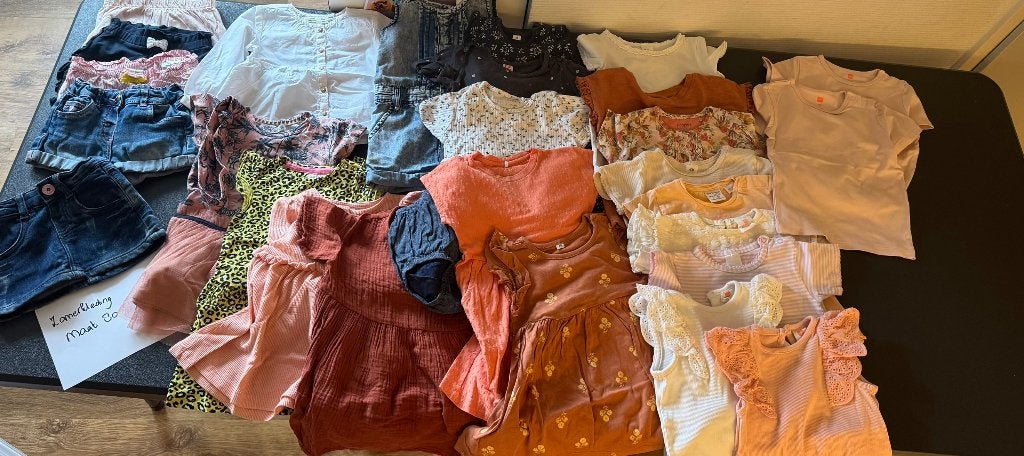 Zomerkleding meisje maat 80, Ophalen, Gebruikt, Maat 80