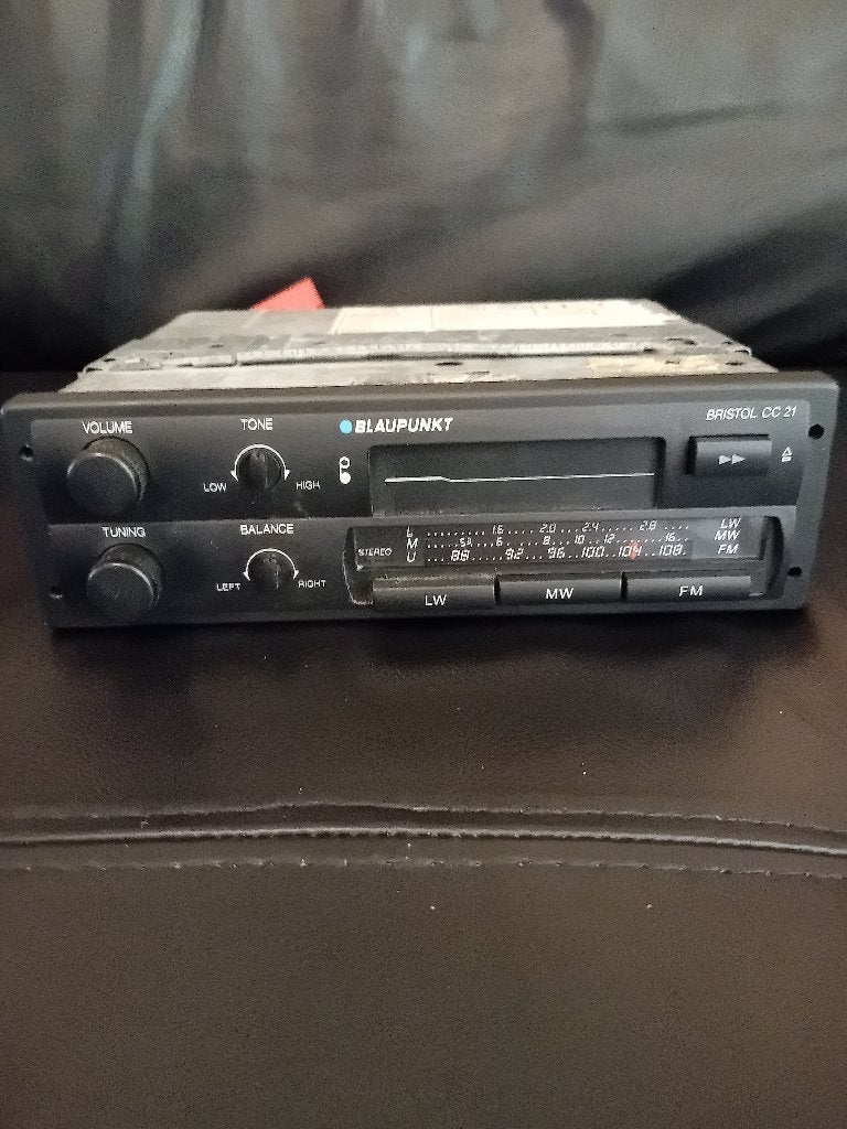 oldtimer autoradio cassette speler blaupunkt, Auto diversen, Ophalen of Verzenden, Gebruikt