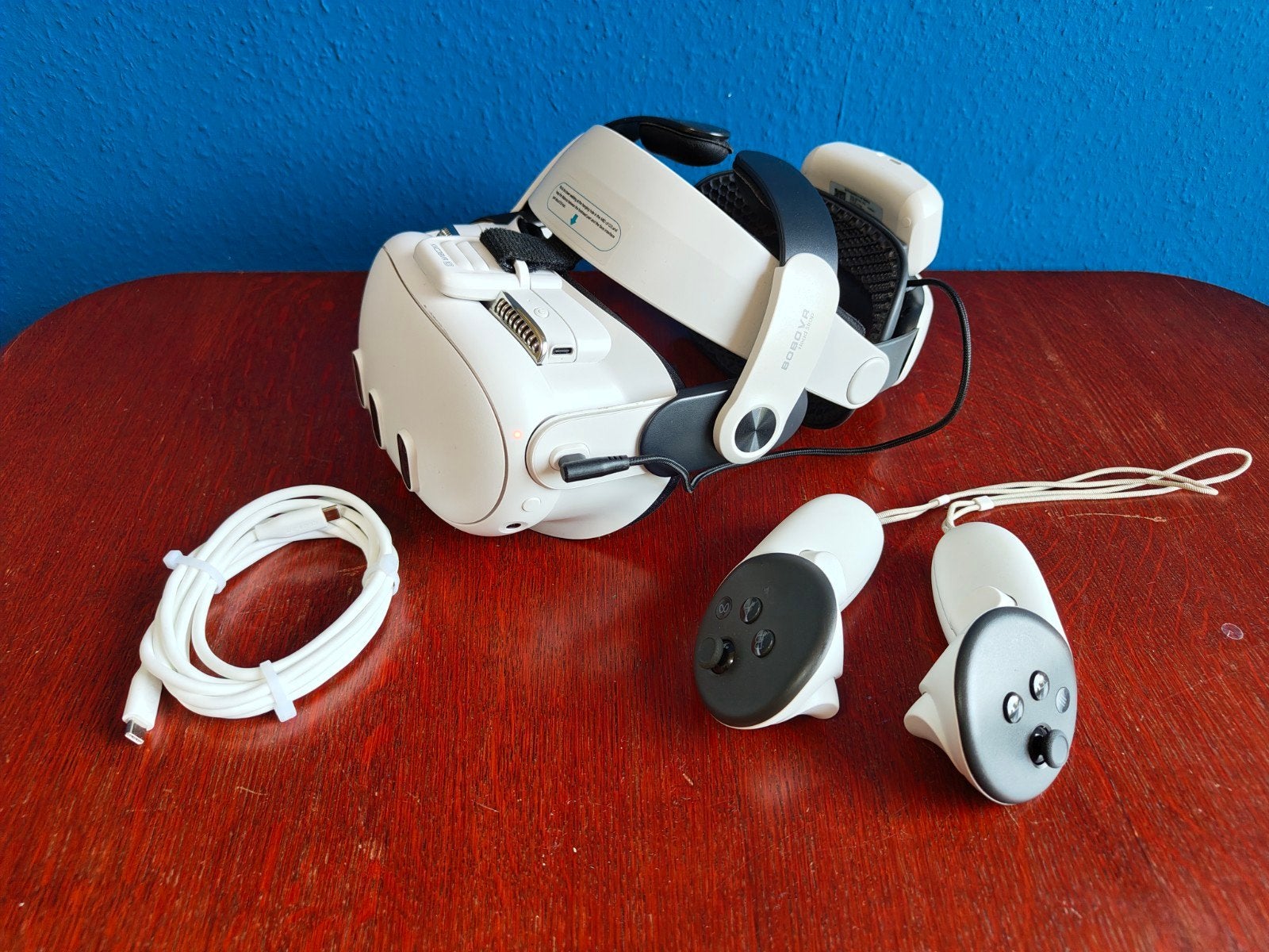 Meta Quest 3 met BoboVR M3 Pro Head Strap 128gb, Spelcomputers en Games, Virtual Reality, Ophalen, Zo goed als nieuw, VR-bril