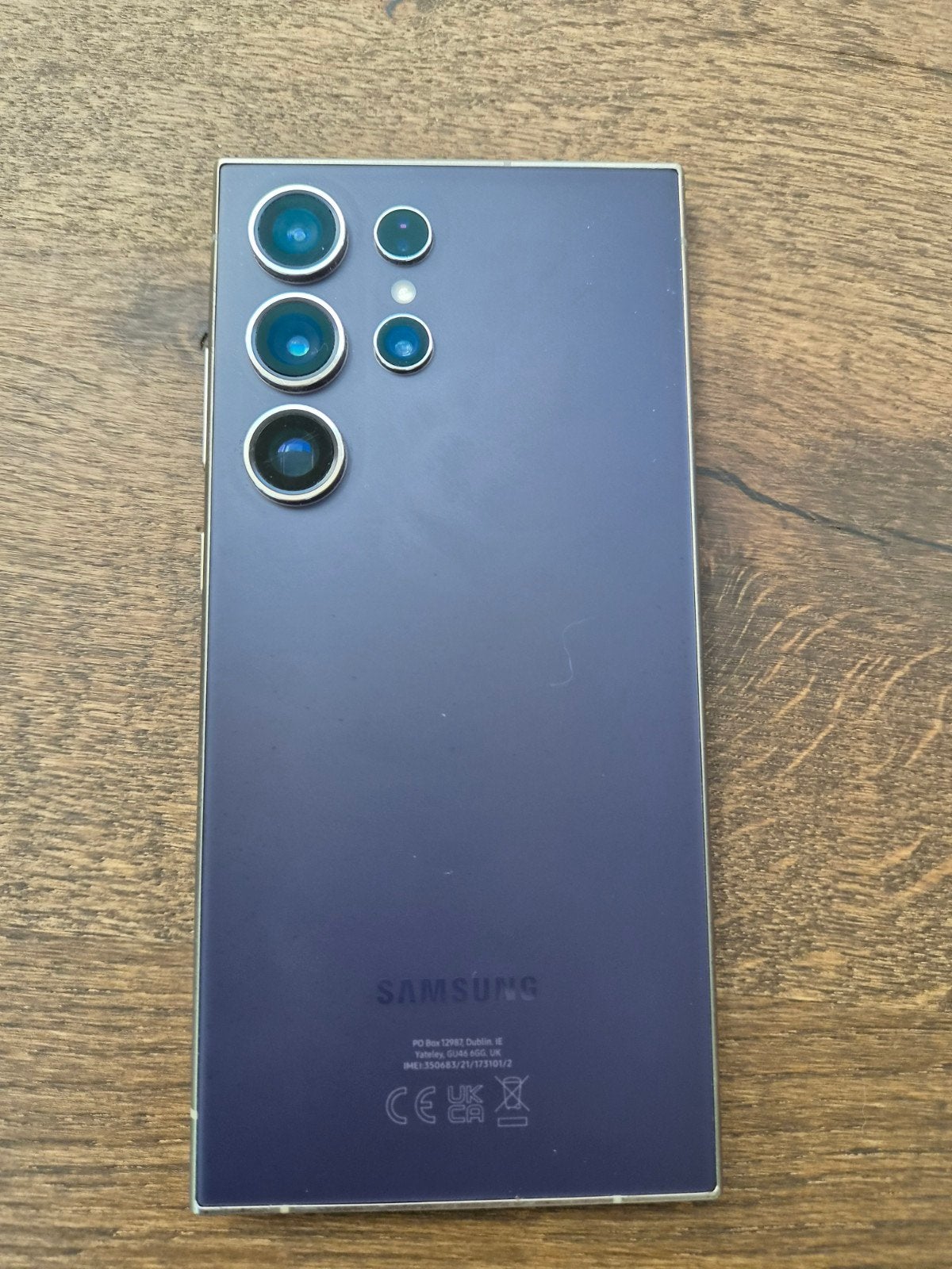 Samsung Galaxy S24 Ultra, Telecommunicatie, Mobiele telefoons | Samsung, Galaxy S24, Paars, Ophalen of Verzenden, Zo goed als nieuw
