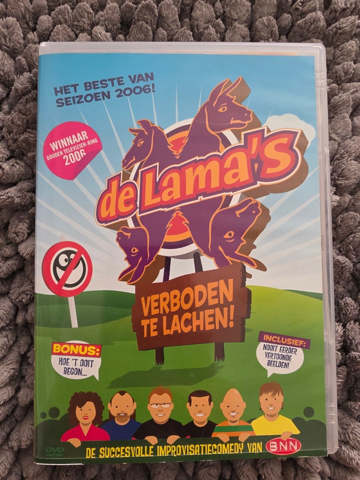 De Lama's - Verboden Te Lachen! DVD (Het Beste van 2006), Cd's en Dvd's, Dvd's | Tv en Series, Bonusmateriaal, Gebruikt, Alle leeftijden