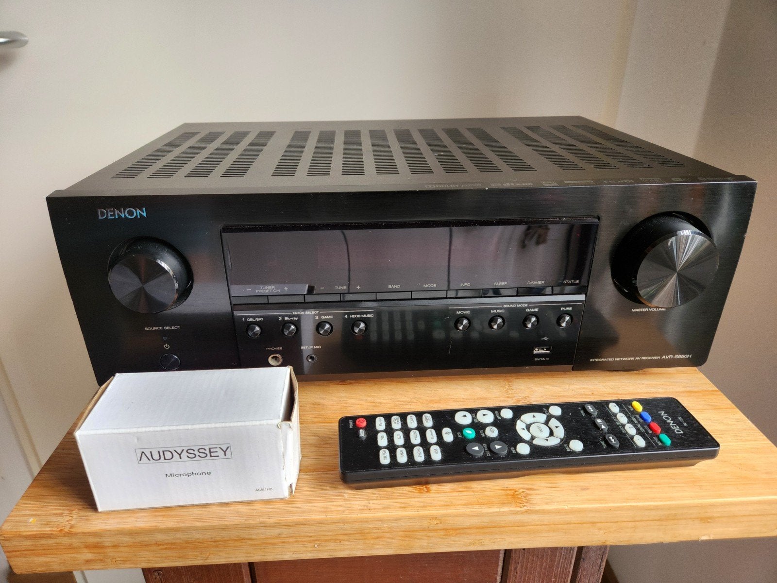 denon avr-s650h netjes, Audio, Tv en Foto, Ophalen of Verzenden, Zo goed als nieuw, 120 watt of meer, Denon
