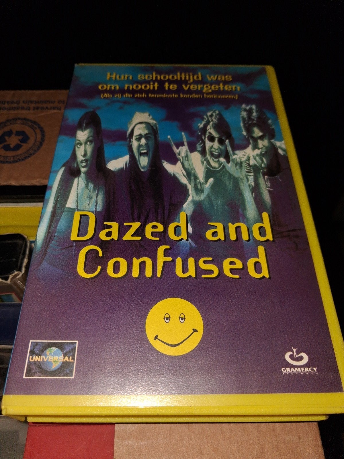 Vhs ex-rental  - Dazed And Confused, Vanaf 16 jaar, Ophalen of Verzenden, Gebruikt, Horror