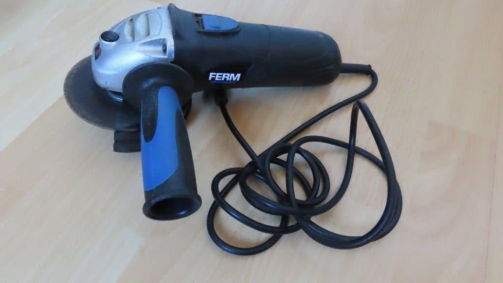 Haakse slijper 115 mm., Ophalen, Gebruikt, Minder dan 700 watt, Haakse handslijpmachine