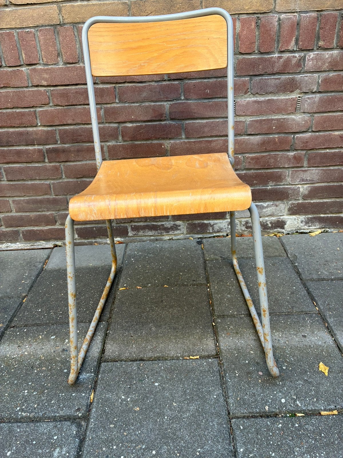 Buro stoel , model Gispen, Huis en Inrichting, Stoelen, Ophalen, Gebruikt, Industrie, Hout
