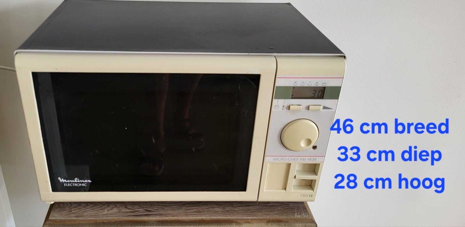 Magnetron merk Moulinex Electronic, Witgoed en Apparatuur, Magnetrons, Ophalen, Gebruikt