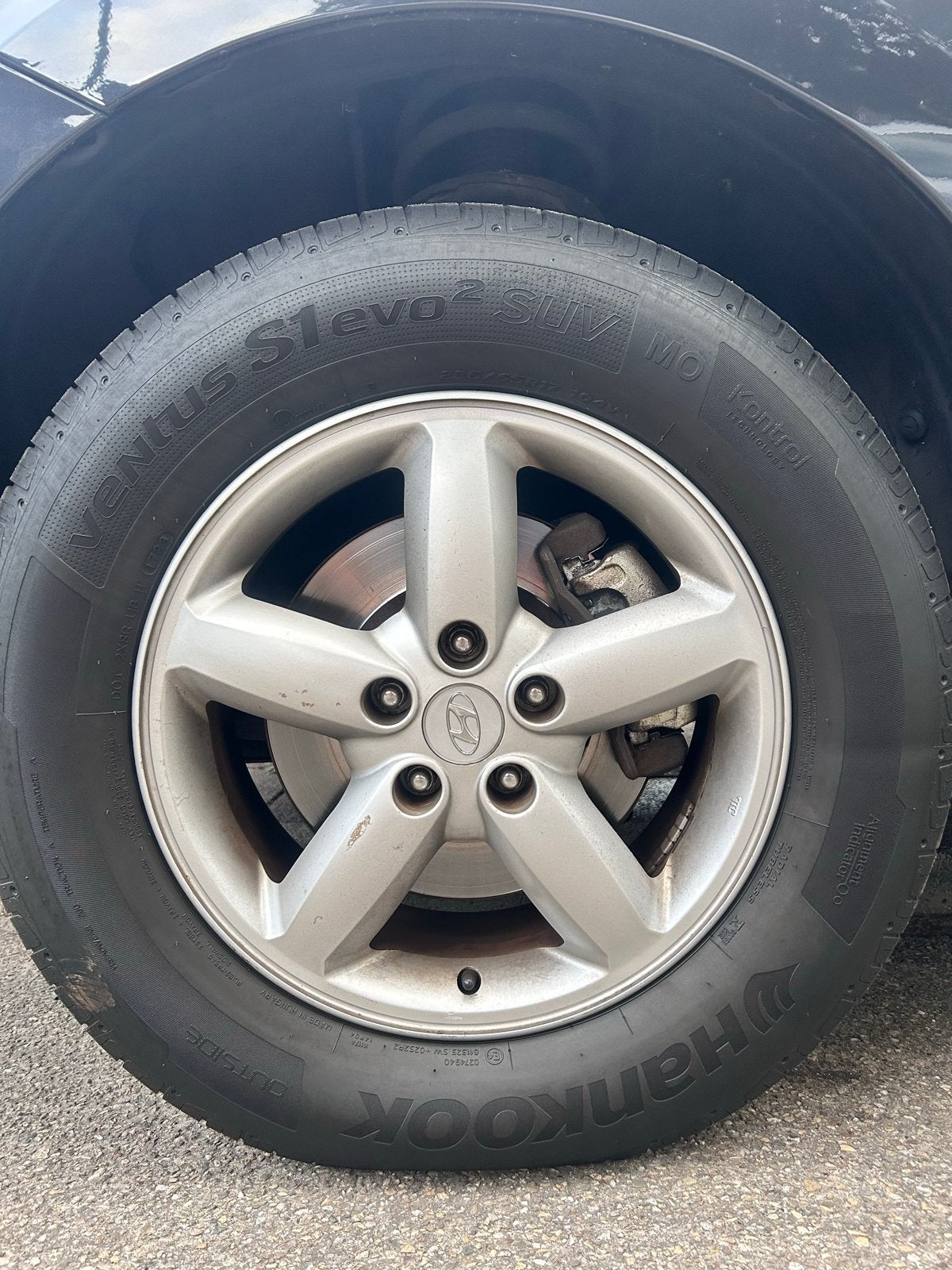 17 inch 5x114,3 velgen met Hankook banden, Auto-onderdelen, Banden en Velgen, Ophalen, Gebruikt, Banden en Velgen, 17 inch
